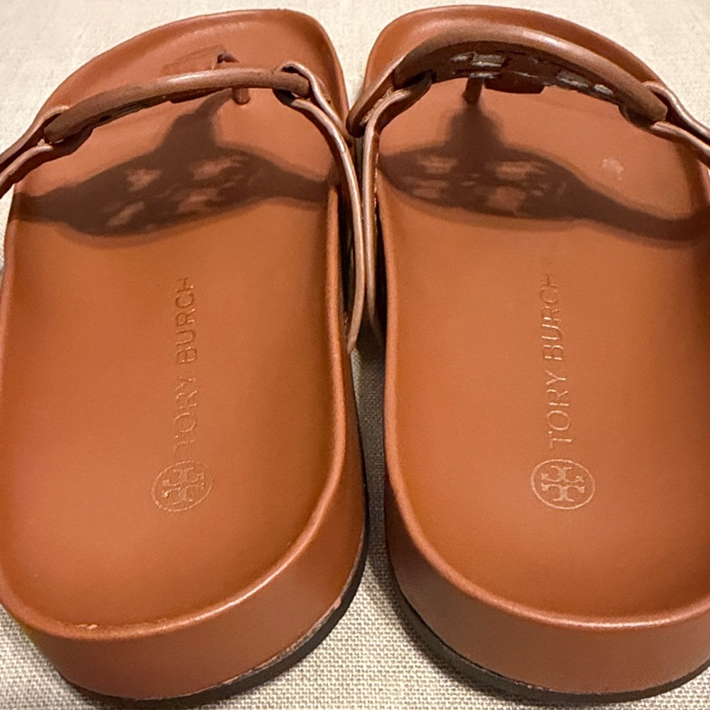 Tory Burch Brown Sandals, Size 7.5 - Picture 8 of 12